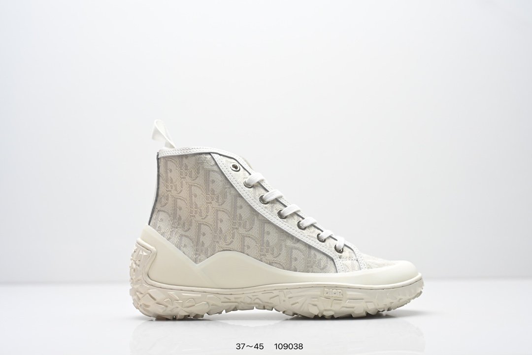 Chaussure Dior B28 High en Cuir Luxe – Élégance et Confort Quotidien – Image 3