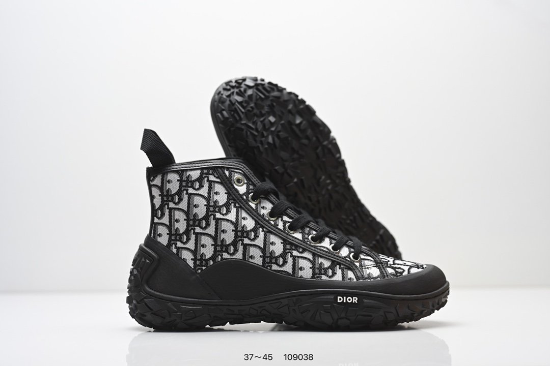 Chaussure Dior B28 High en Cuir Luxe – Élégance et Confort Quotidien