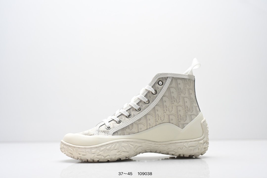 Chaussure Dior B28 High en Cuir Luxe – Élégance et Confort Quotidien – Image 7
