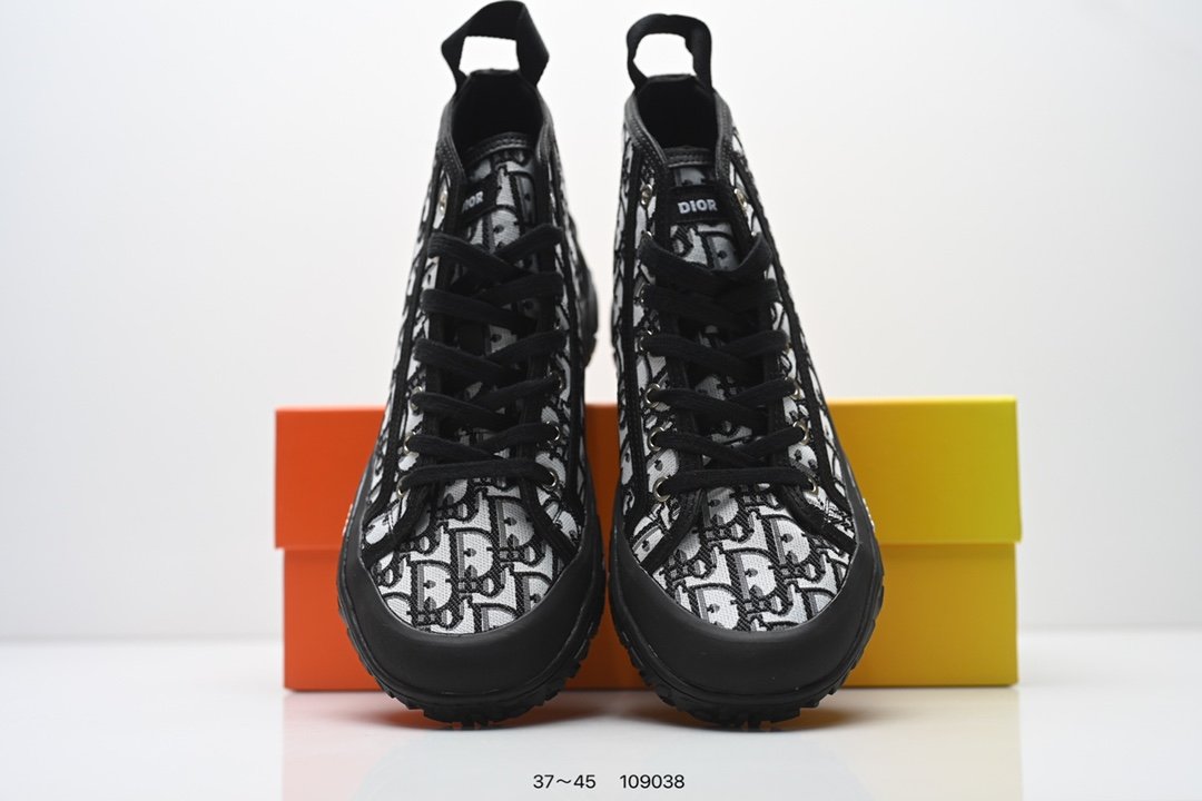 Chaussure Dior B28 High en Cuir Luxe – Élégance et Confort Quotidien – Image 8