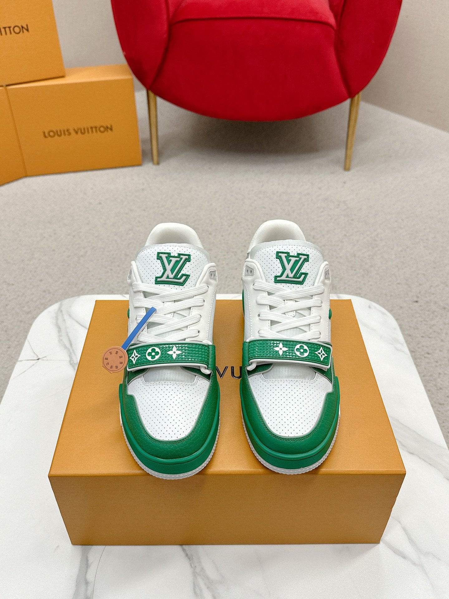 Sneaker Louis Vuitton Trainer 2025 – Élégance et Confort Premium – Image 2