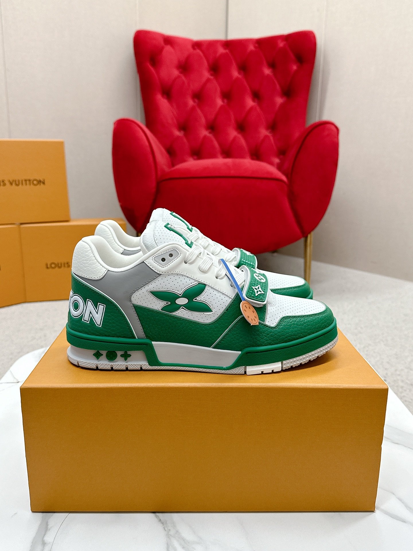 Sneaker Louis Vuitton Trainer 2025 – Élégance et Confort Premium – Image 3