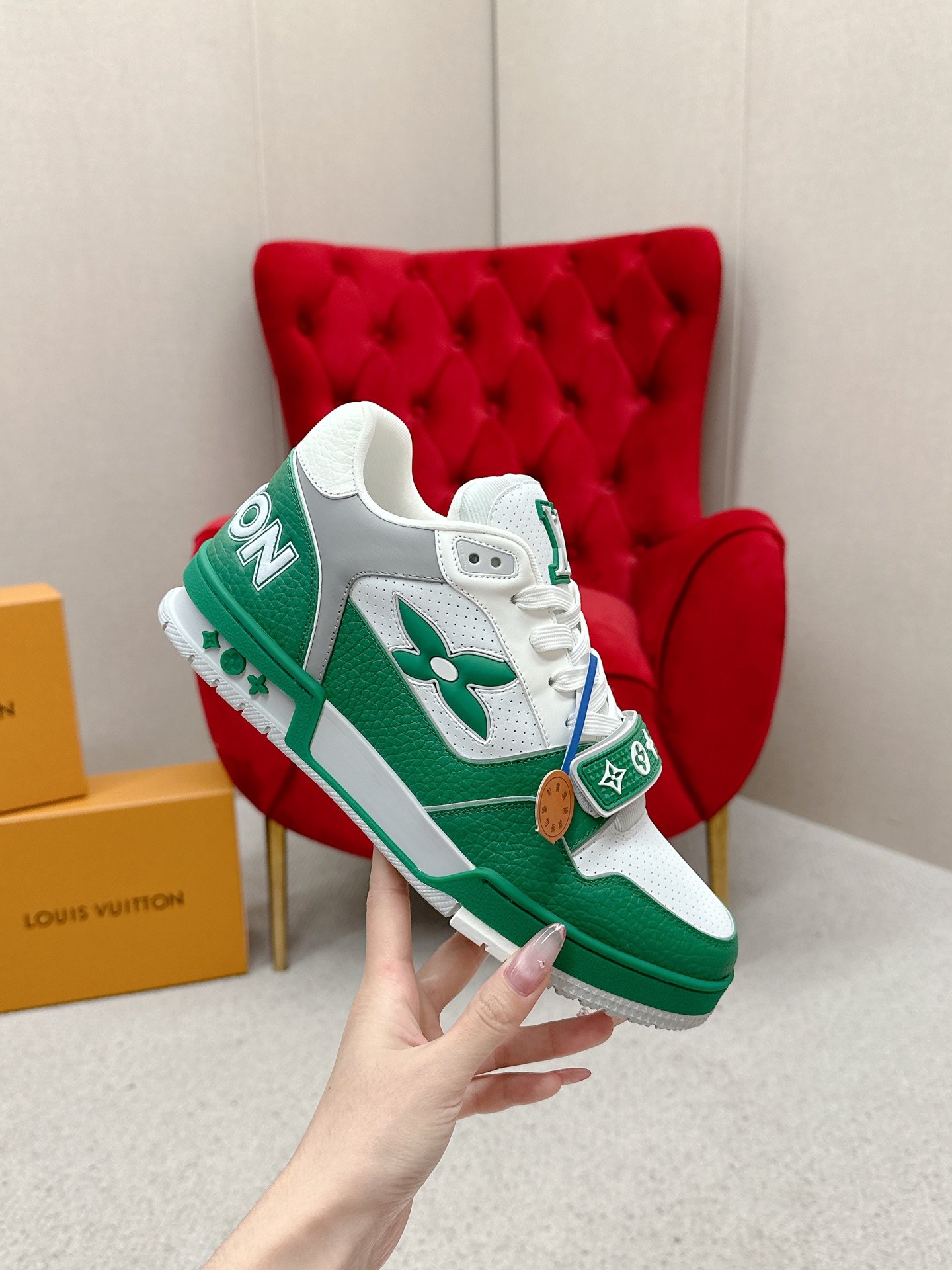 Sneaker Louis Vuitton Trainer 2025 – Élégance et Confort Premium – Image 5