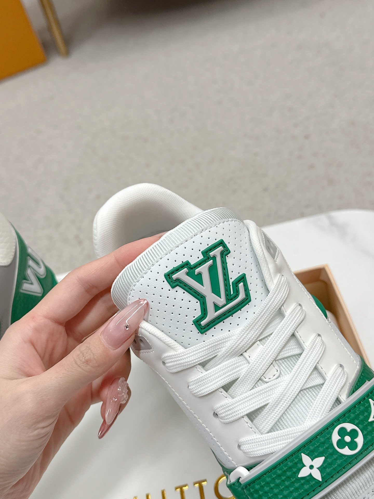 Sneaker Louis Vuitton Trainer 2025 – Élégance et Confort Premium – Image 8