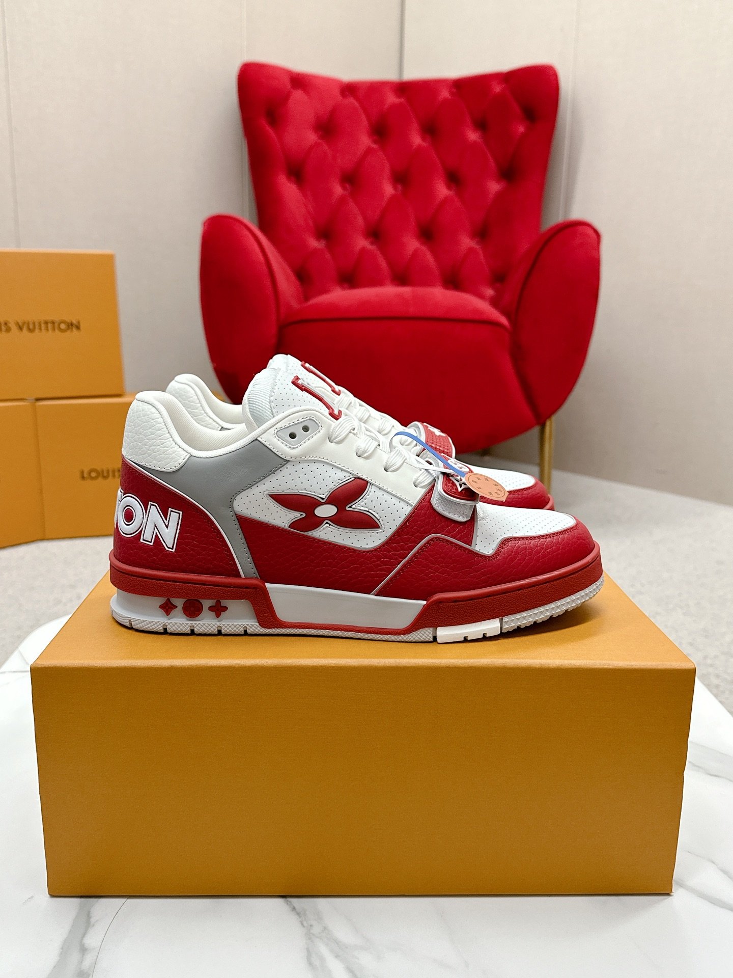 Sneaker Louis Vuitton Trainer 2025 – Élégance et Confort Premium – Image 12