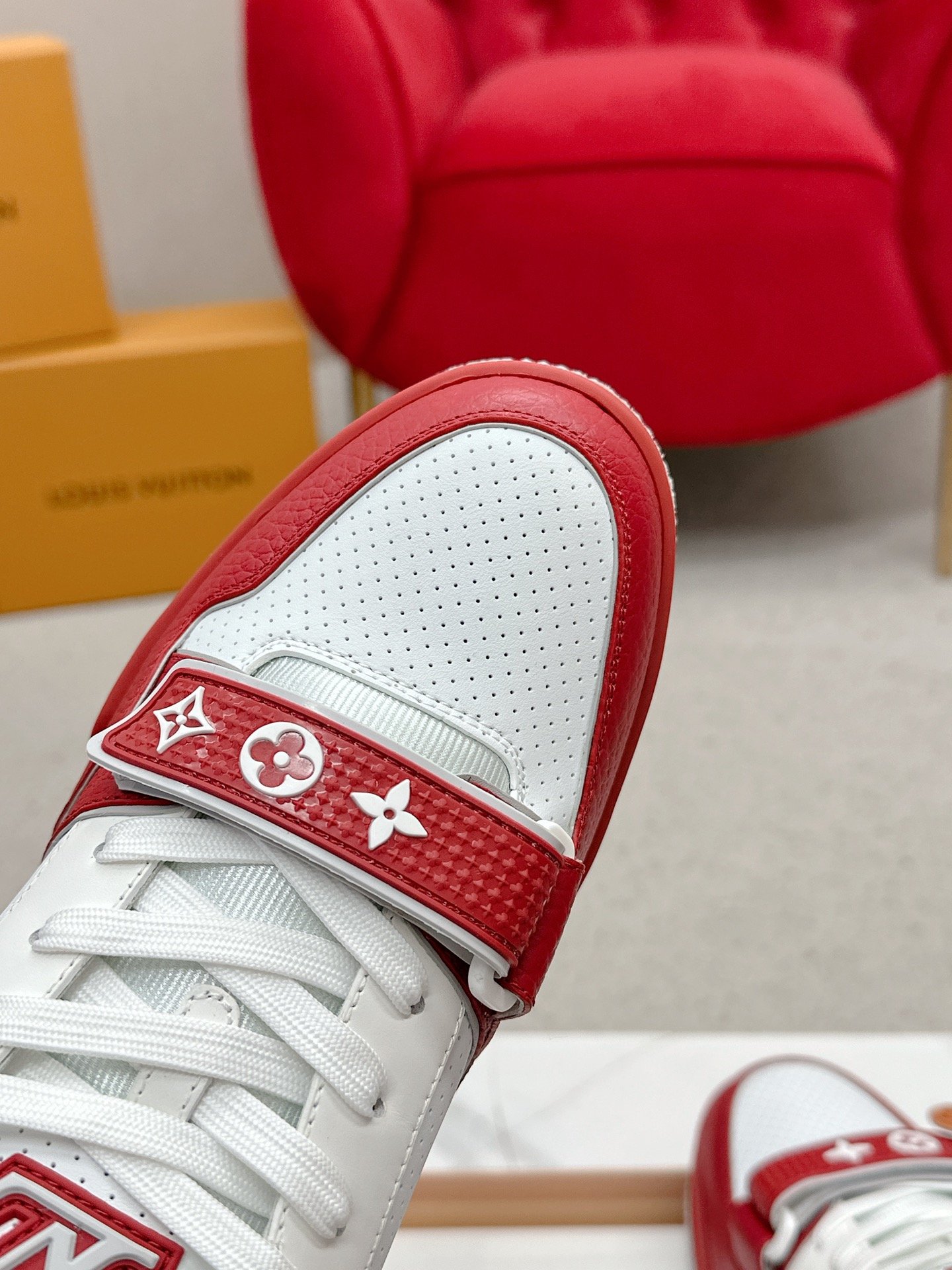 Sneaker Louis Vuitton Trainer 2025 – Élégance et Confort Premium – Image 17