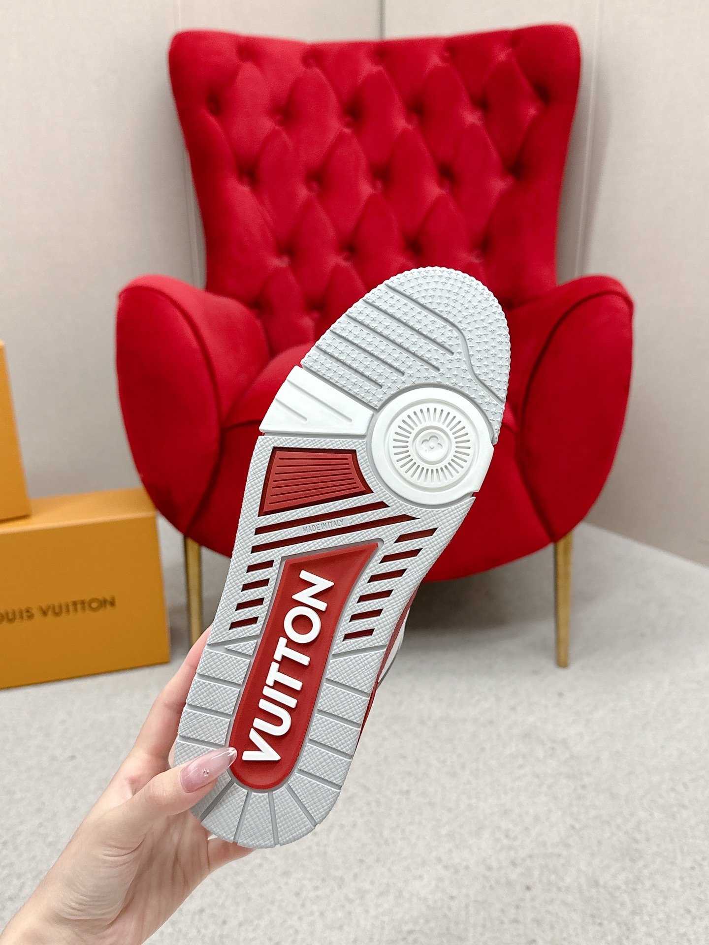 Sneaker Louis Vuitton Trainer 2025 – Élégance et Confort Premium – Image 19