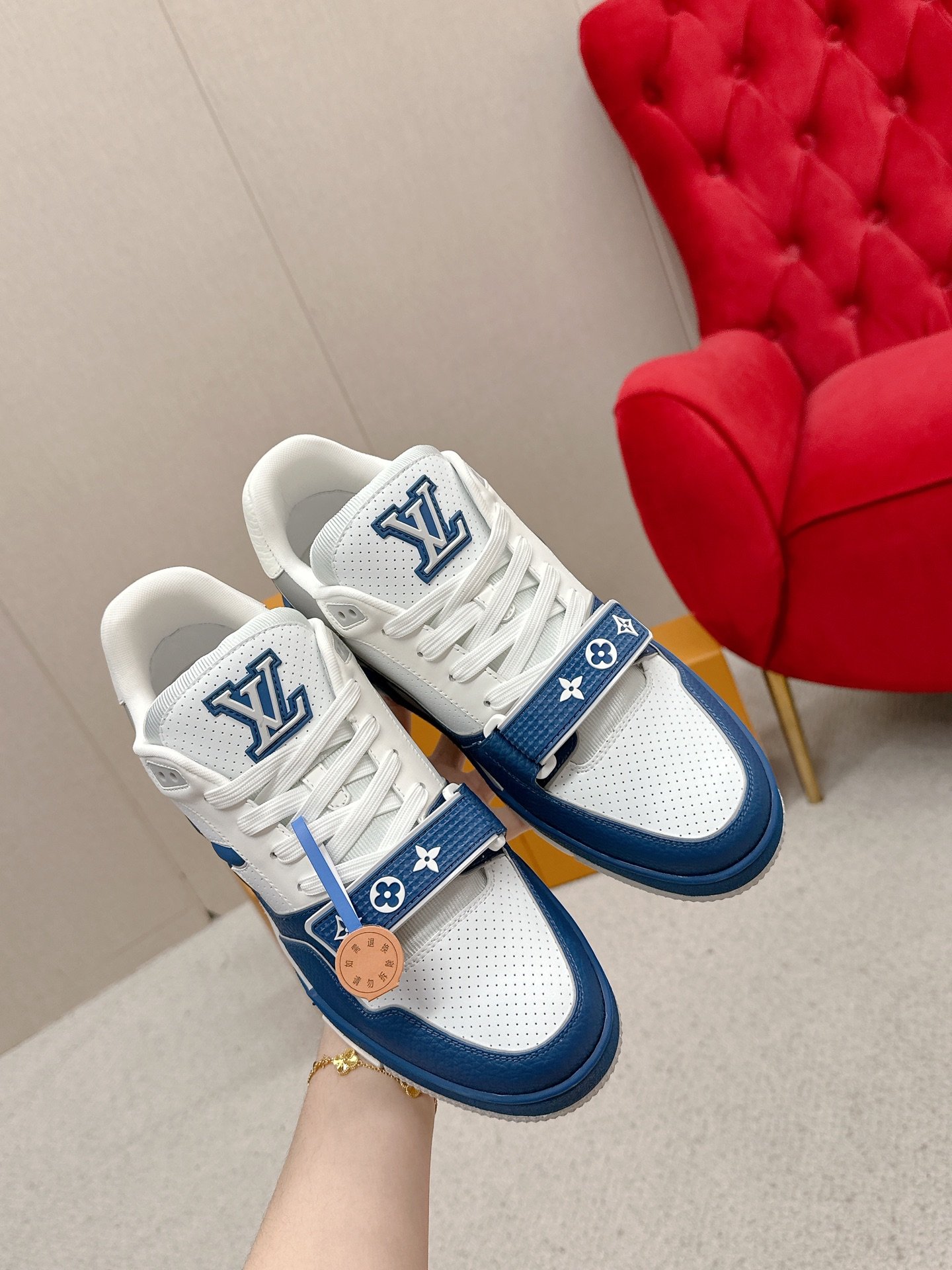 Sneaker Louis Vuitton Trainer 2025 – Élégance et Confort Premium – Image 23