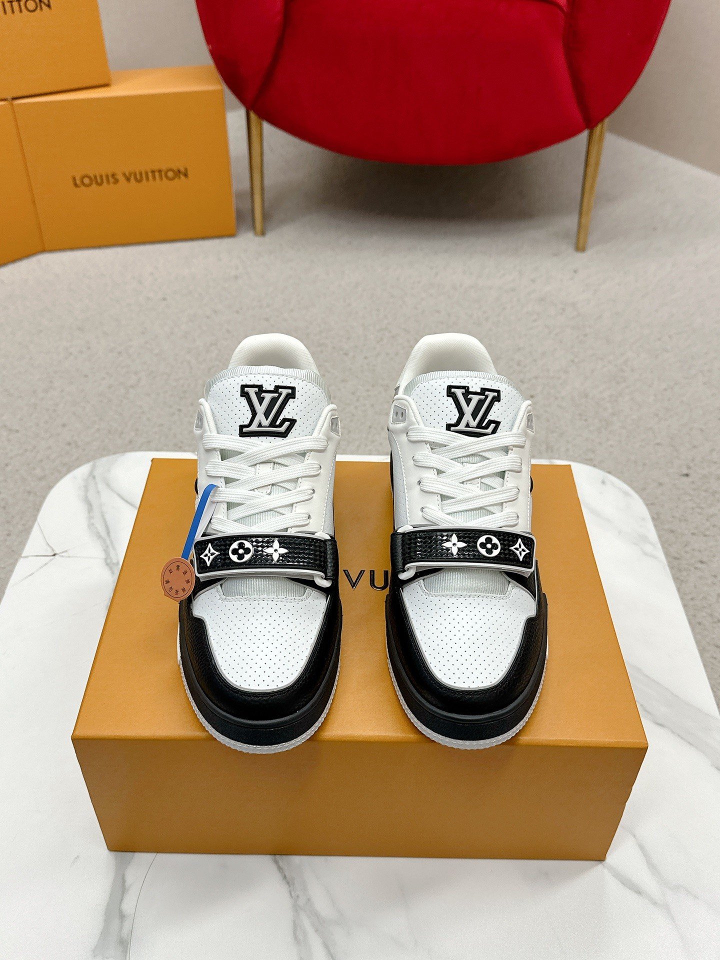 Sneaker Louis Vuitton Trainer 2025 – Élégance et Confort Premium – Image 28
