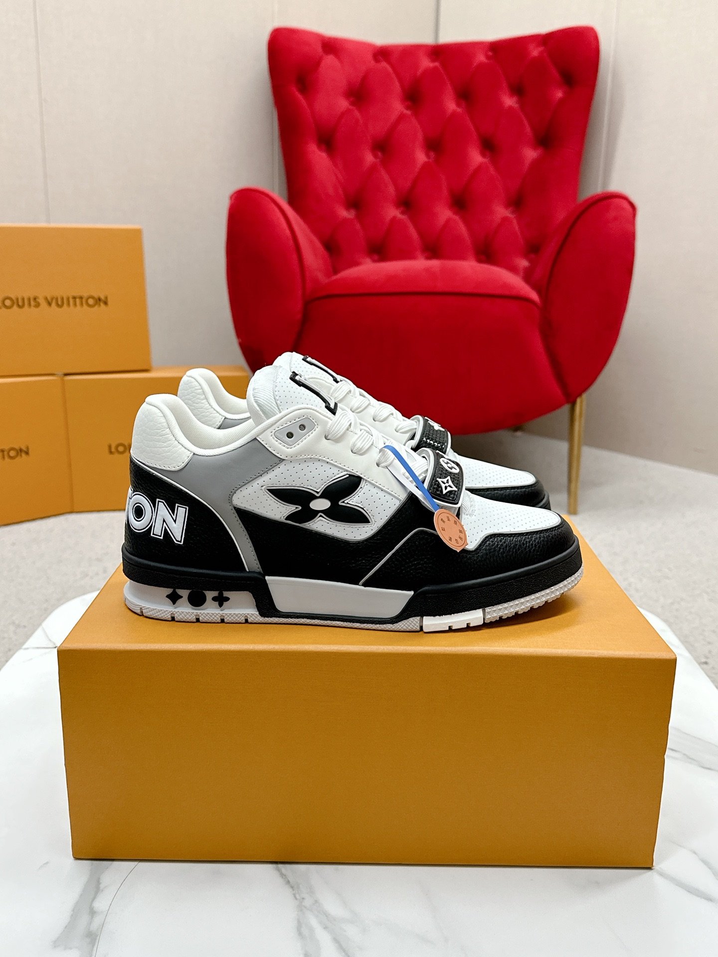 Sneaker Louis Vuitton Trainer 2025 – Élégance et Confort Premium – Image 29