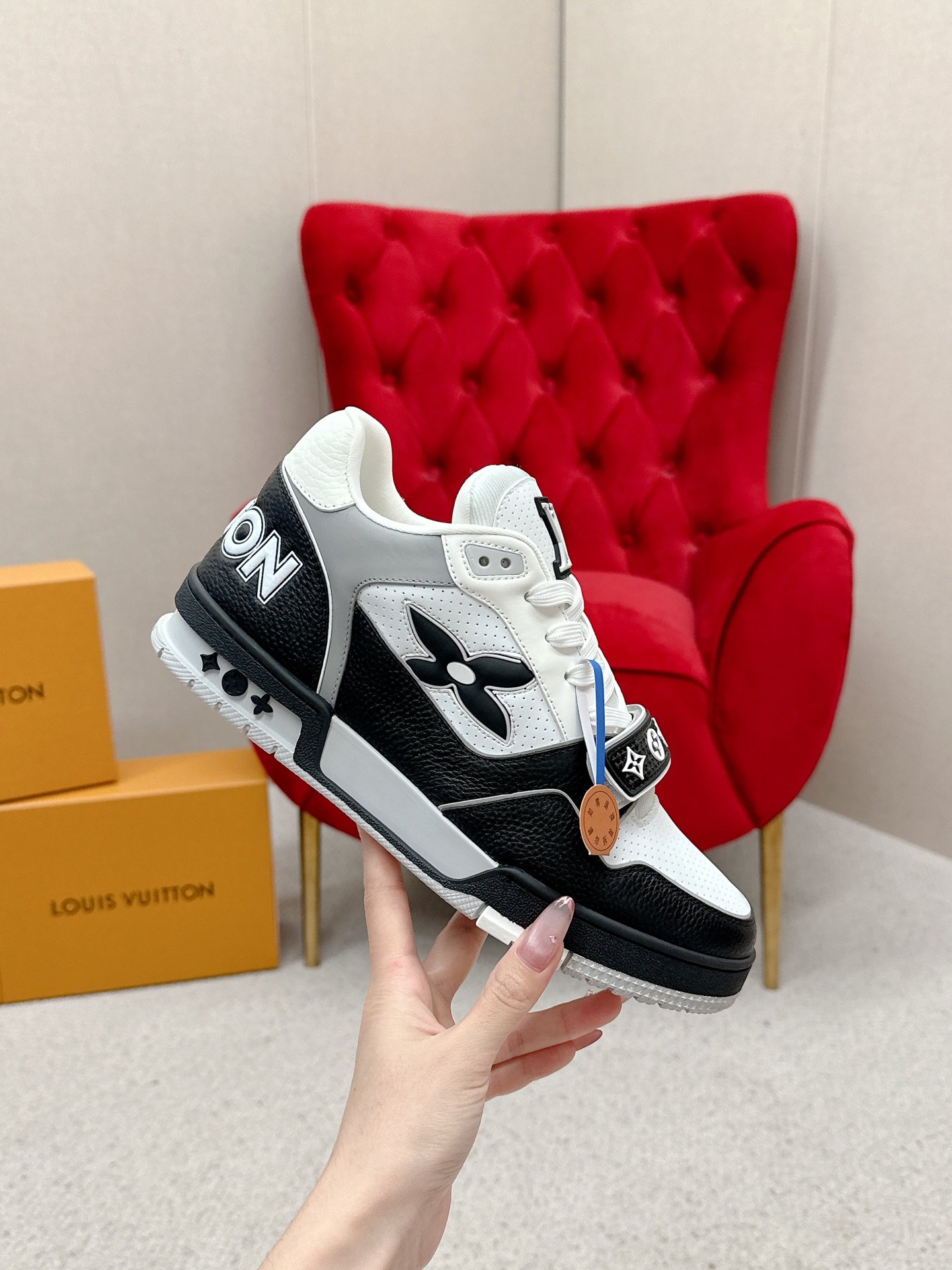 Sneaker Louis Vuitton Trainer 2025 – Élégance et Confort Premium – Image 31