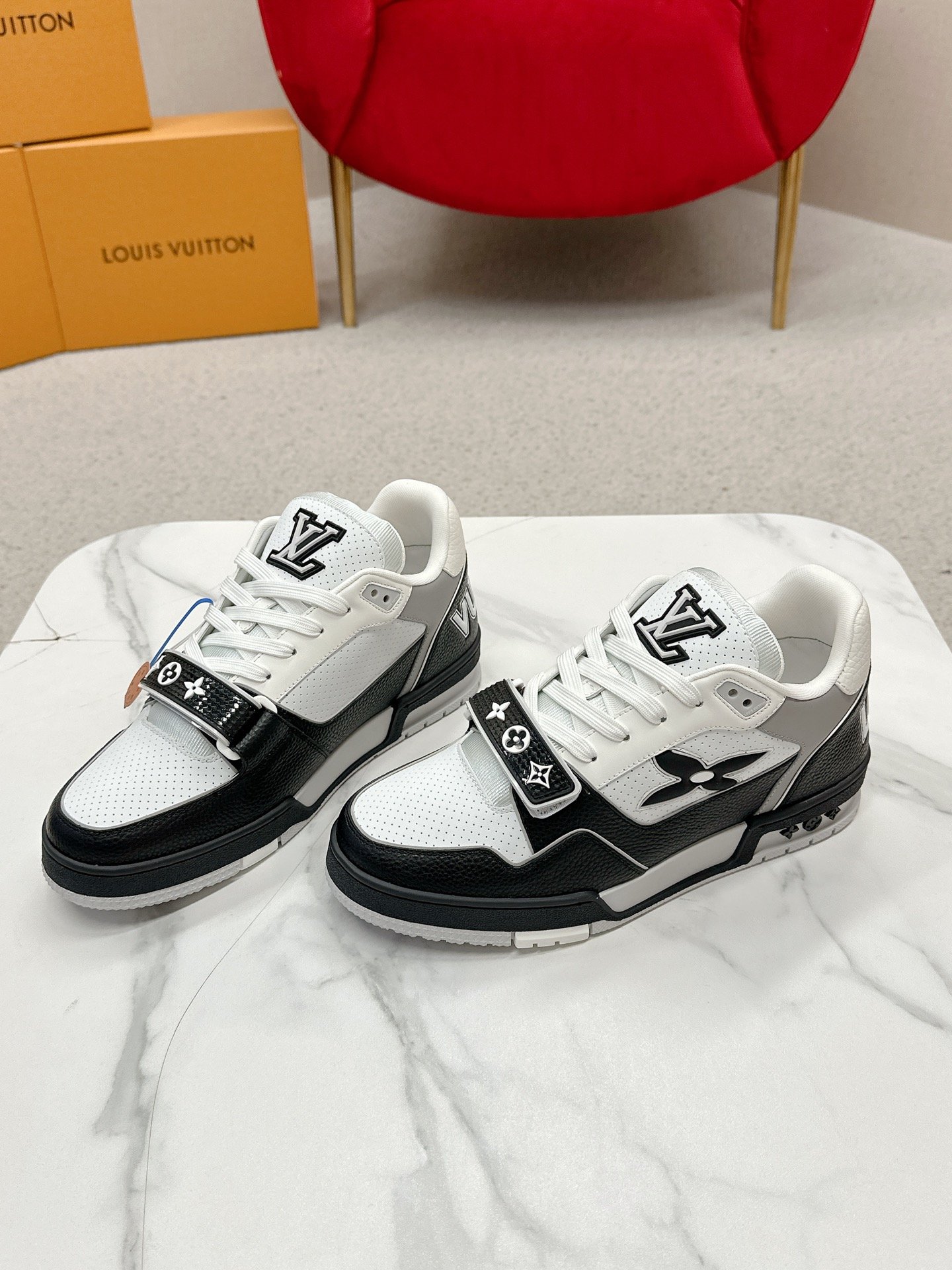 Sneaker Louis Vuitton Trainer 2025 – Élégance et Confort Premium – Image 33