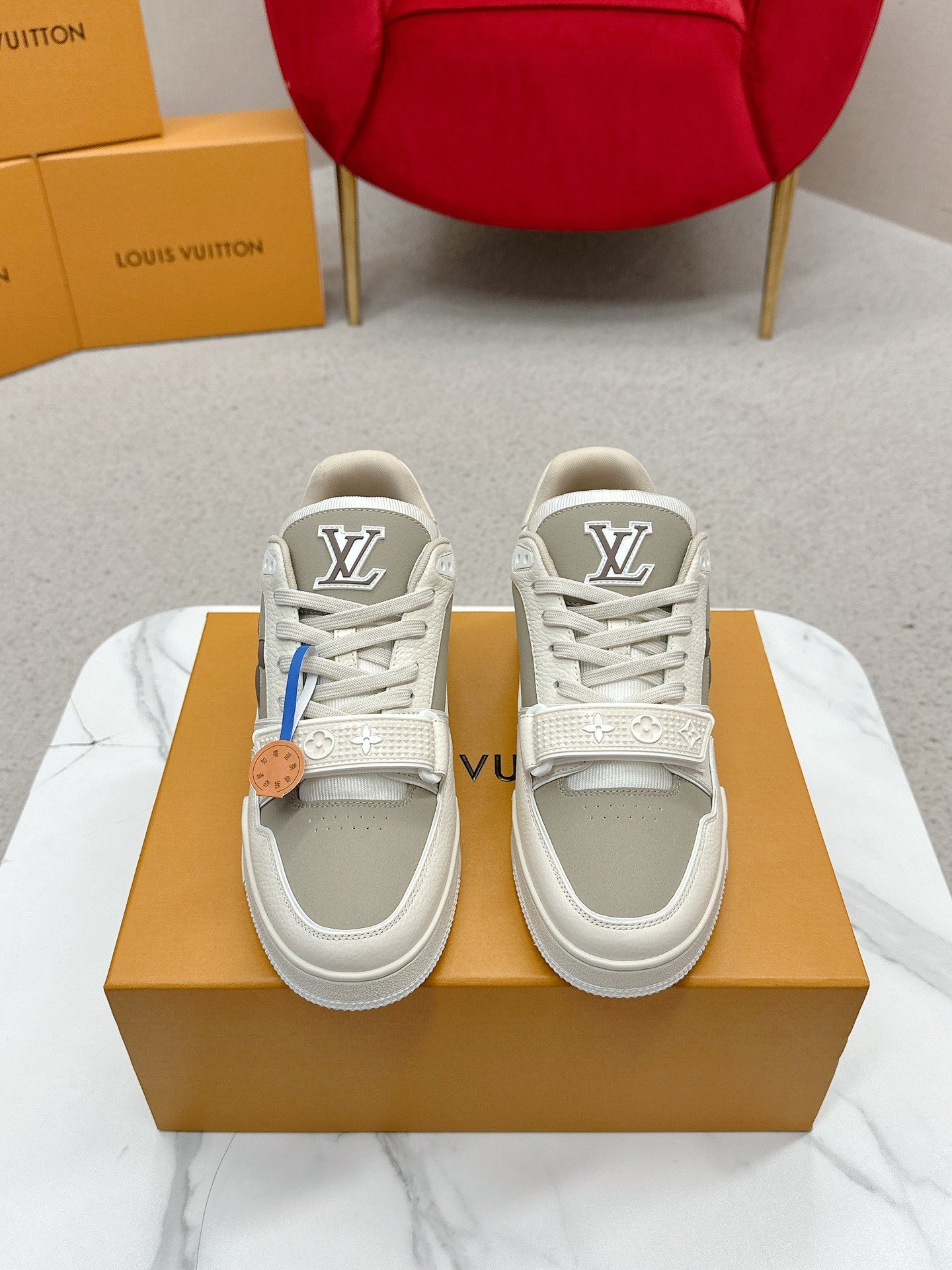 Sneaker Louis Vuitton Trainer 2025 – Élégance et Confort Premium – Image 37