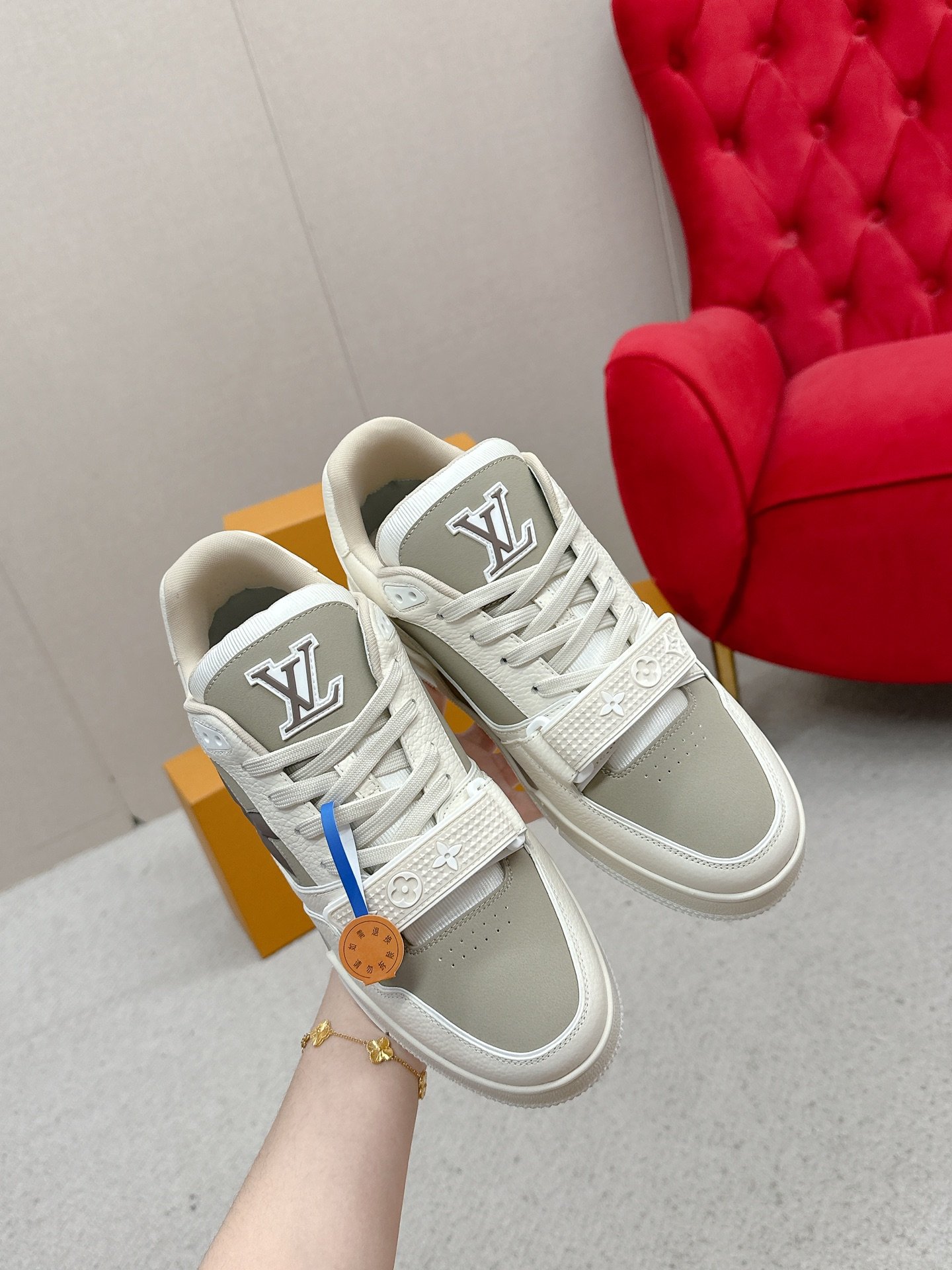 Sneaker Louis Vuitton Trainer 2025 – Élégance et Confort Premium – Image 41