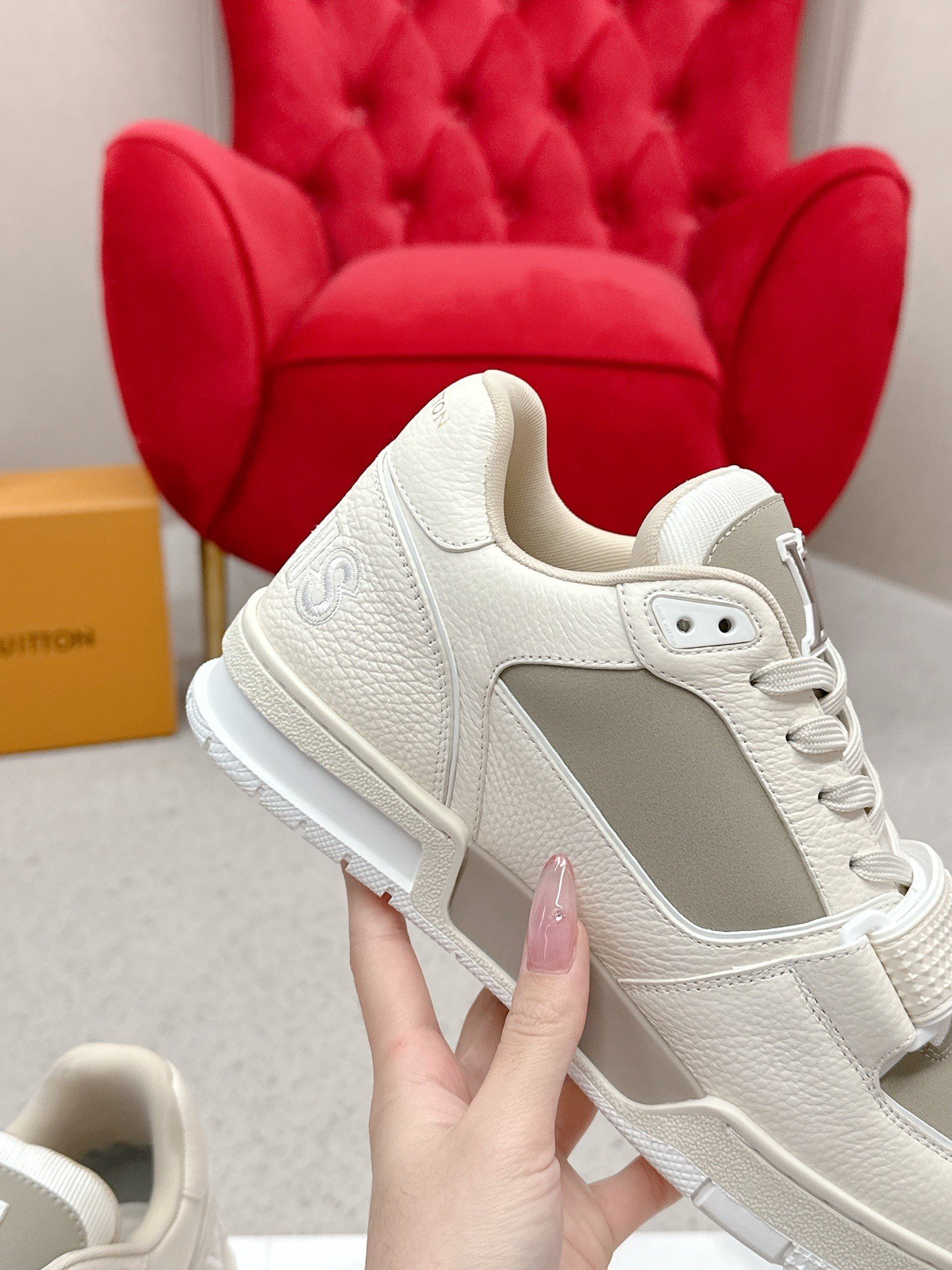 Sneaker Louis Vuitton Trainer 2025 – Élégance et Confort Premium – Image 44