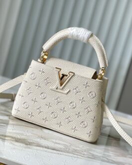 Sac Capucines Mini en Cuir Luxe – Élégance Compacte et Moderne