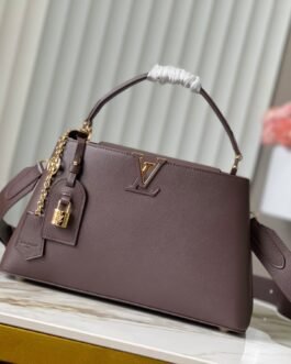Sac Capucines Mini en cuir de luxe - Élégance compacte et raffinée