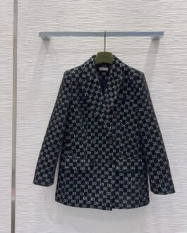 Blazer Tweed GG Gucci Élégance Intemporelle pour Femmes Sophistiquées