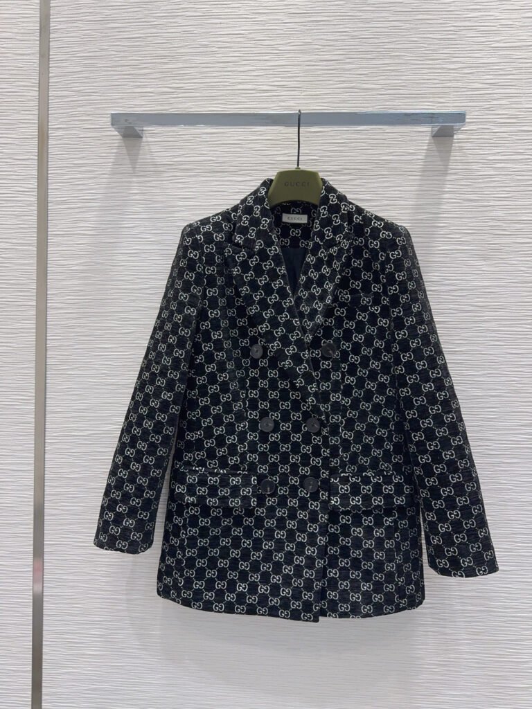 Blazer Tweed GG Gucci Élégance Intemporelle pour Femmes Sophistiquées