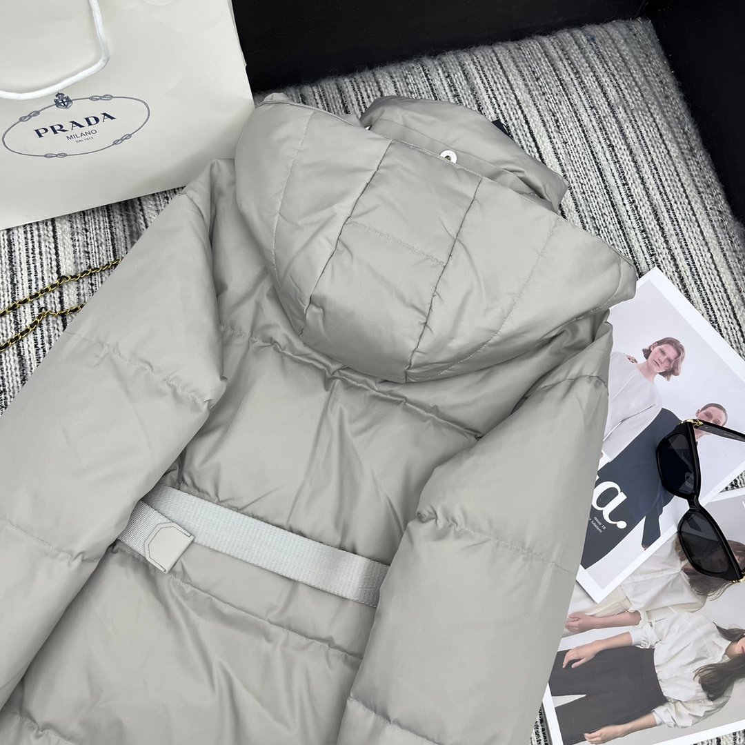 Doudoune longue Prada — Élégance, chaleur et luxe – Image 9