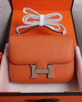 Sac Hermès Constance en cuir durable avec boucle emblématique pour un style sophistiqué