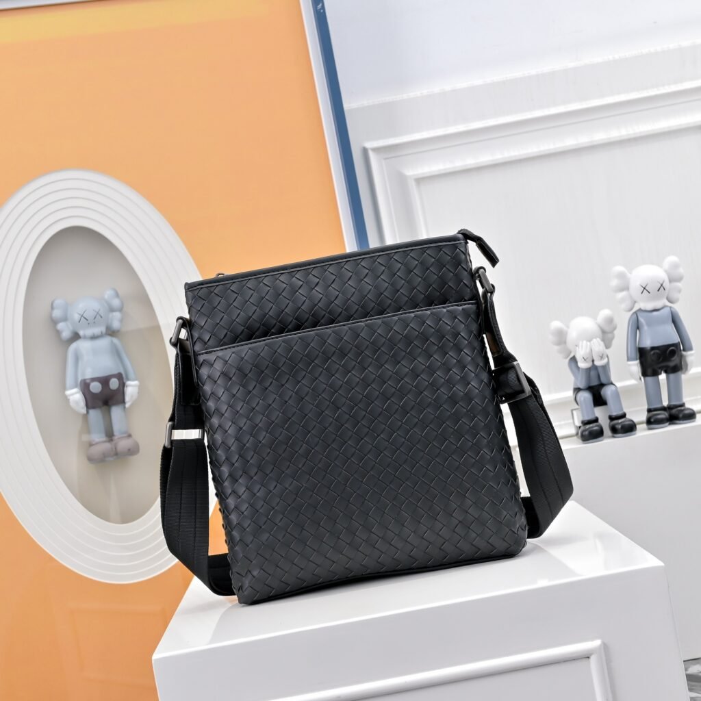 Sacoche Messenger Bottega Veneta Intrecciato