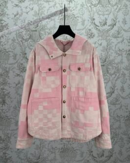 Veste en Denim à Capuche Louis Vuitton x Nigo