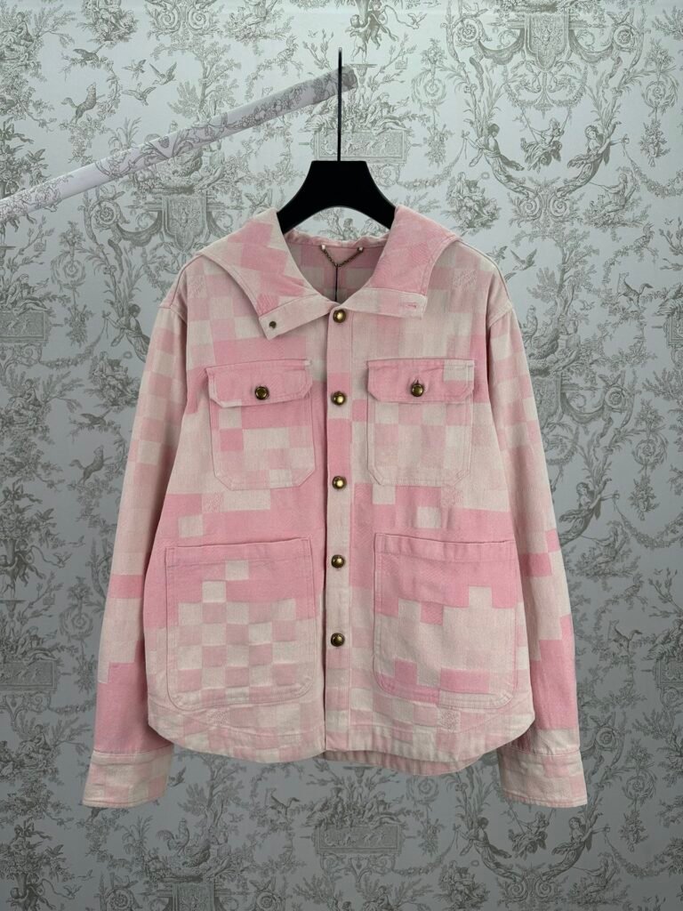 Veste en Denim à Capuche Louis Vuitton x Nigo