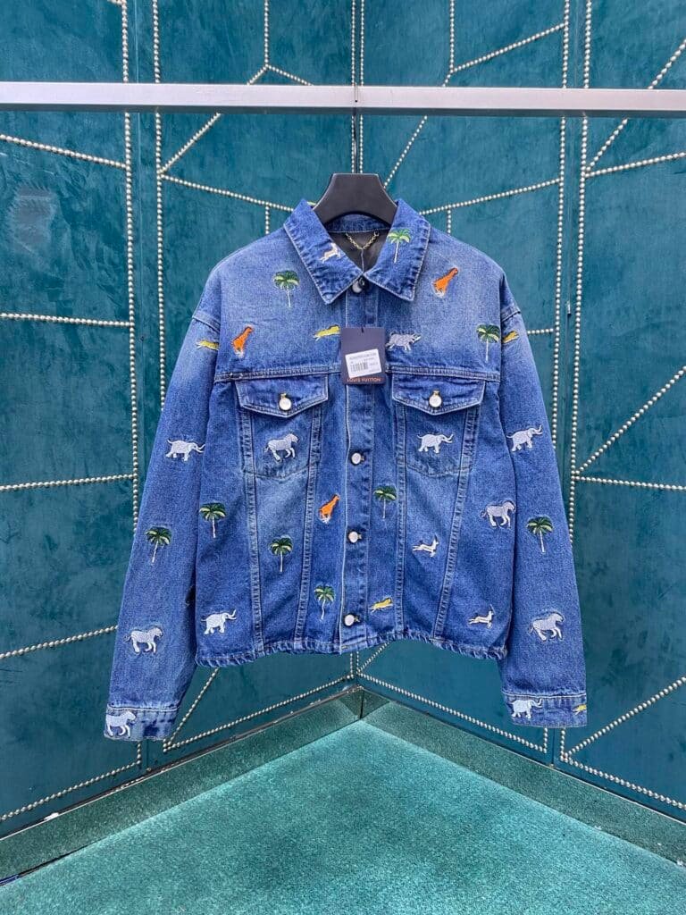 Veste en Jean LV x The Darjeeling Limited Brodée 2026