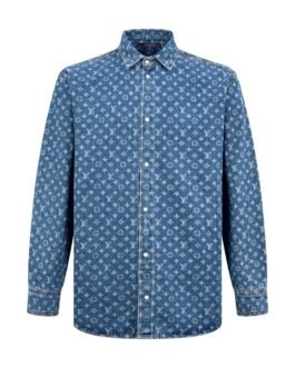 Chemise Louis Vuitton Monogram Denim