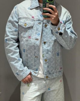 Veste en Denim Louis Vuitton x Tyler, the Creator Craggy Monogram