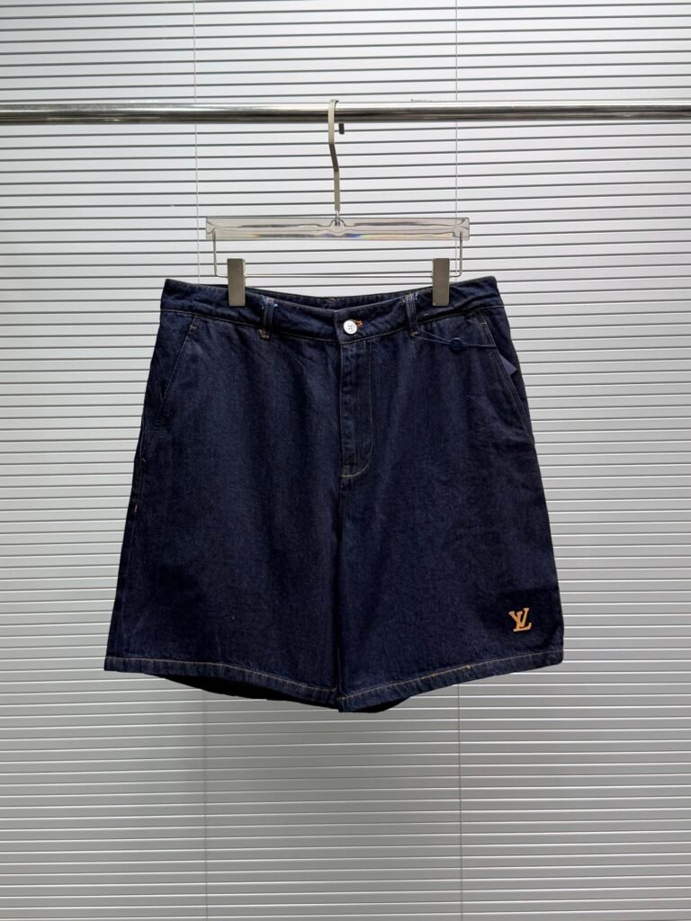 Louis Vuitton Short Homme Bleu Jean – Collection Été
