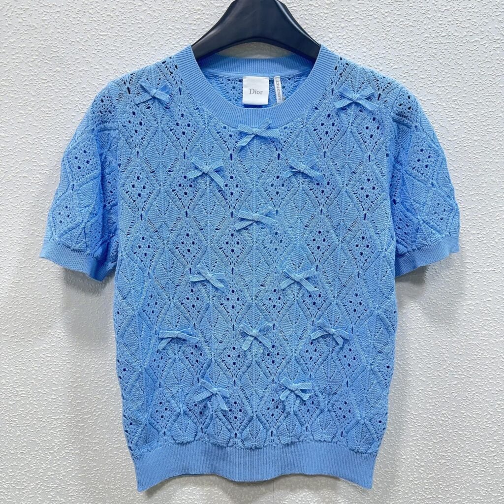 Dior Top Femme Maille Fine – Style Chic Luxe