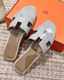 Sandales Hermès Oran Grises