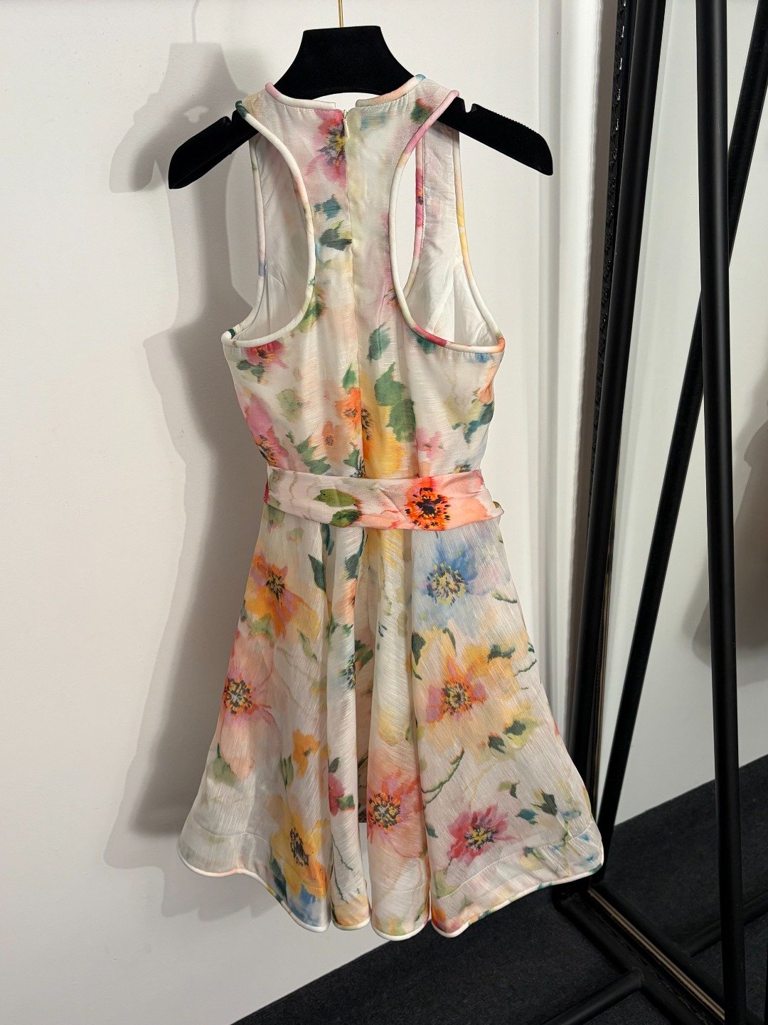 Zimmermann Robe Été Fleurie avec Ceinture à Nouer – Image 7