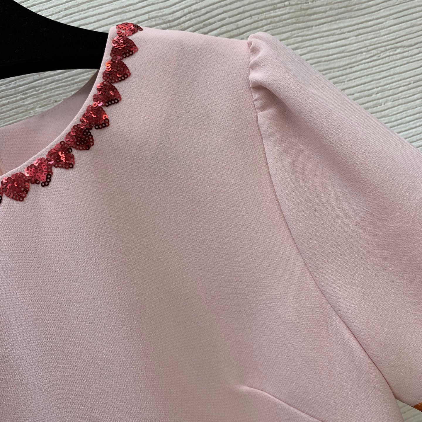 Valentino Robe Chic à Ornements Pailletés – Image 5