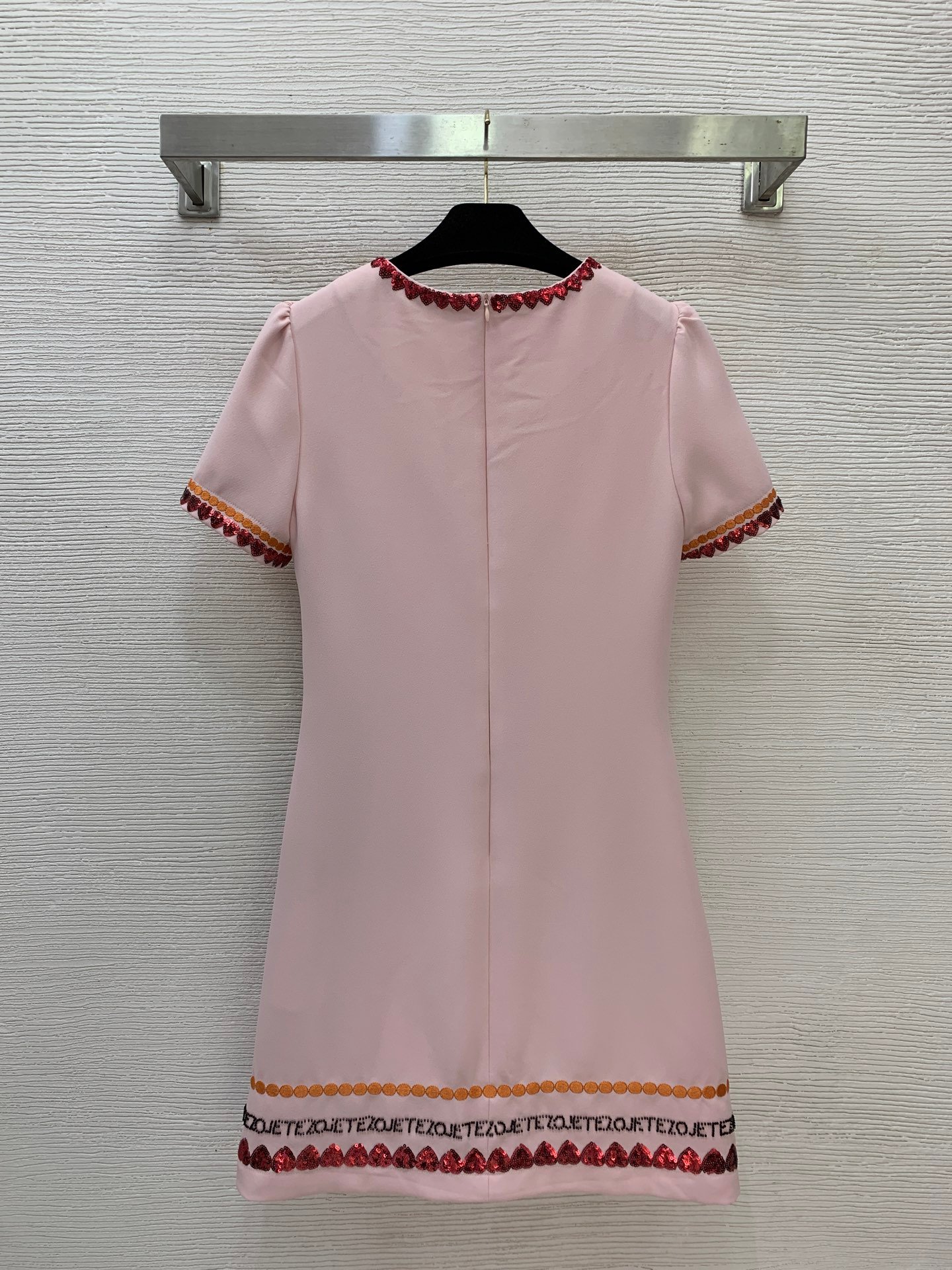 Valentino Robe Chic à Ornements Pailletés – Image 8