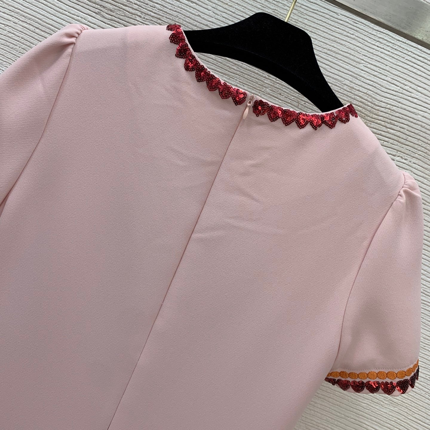 Valentino Robe Chic à Ornements Pailletés – Image 9