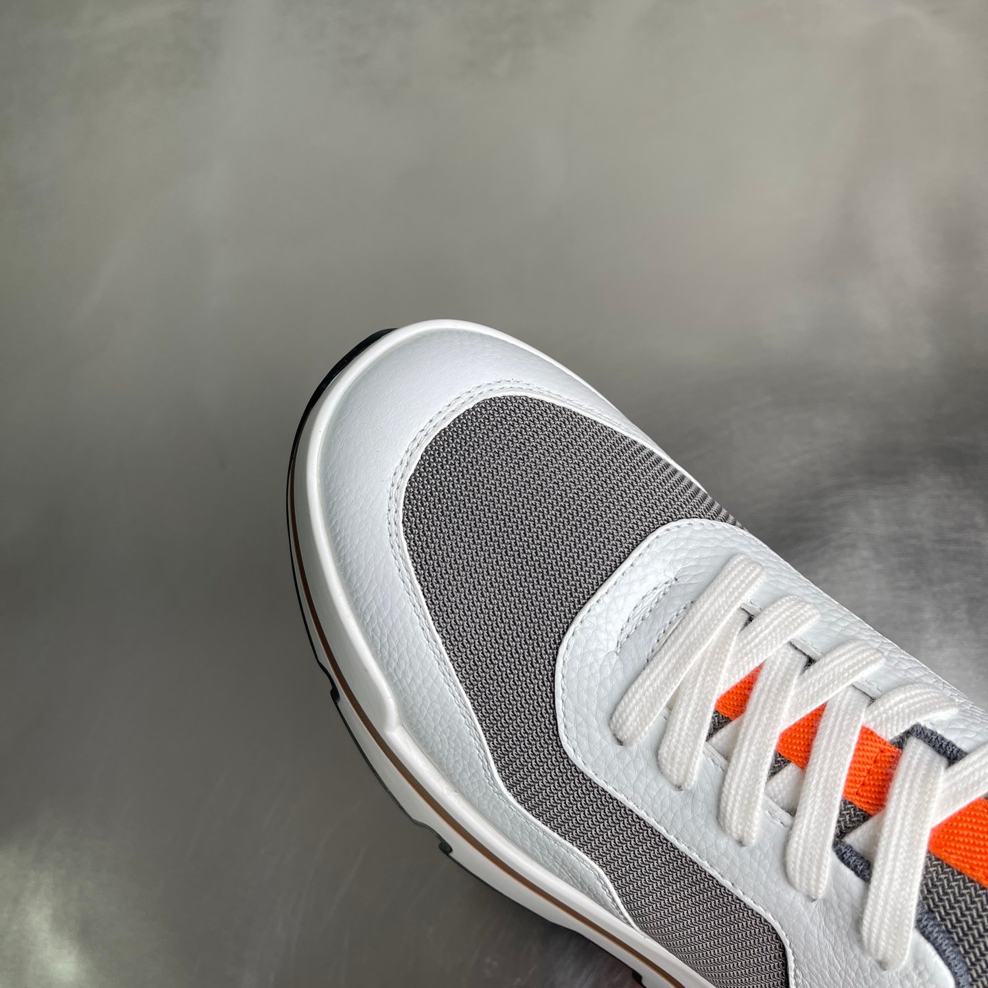 Hermès Bouncing Sneakers Blanc Gris