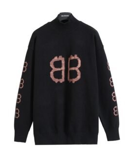 Balenciaga Pull col montant BB