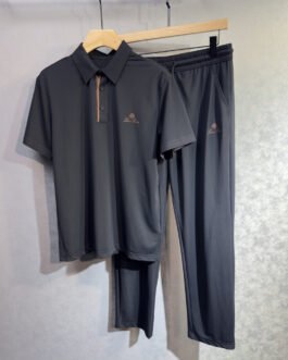 Loro Piana Ensemble polo et pantalon Noir