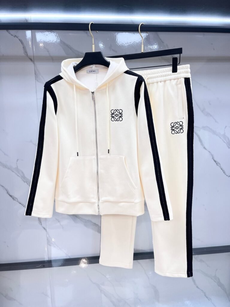 Loewe Ensemble jogging Blanc et noir