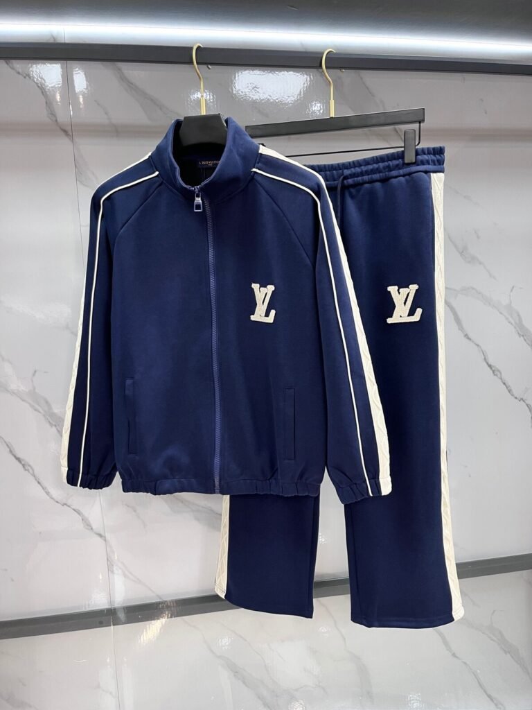 LV Ensemble jogging Bleu et noir