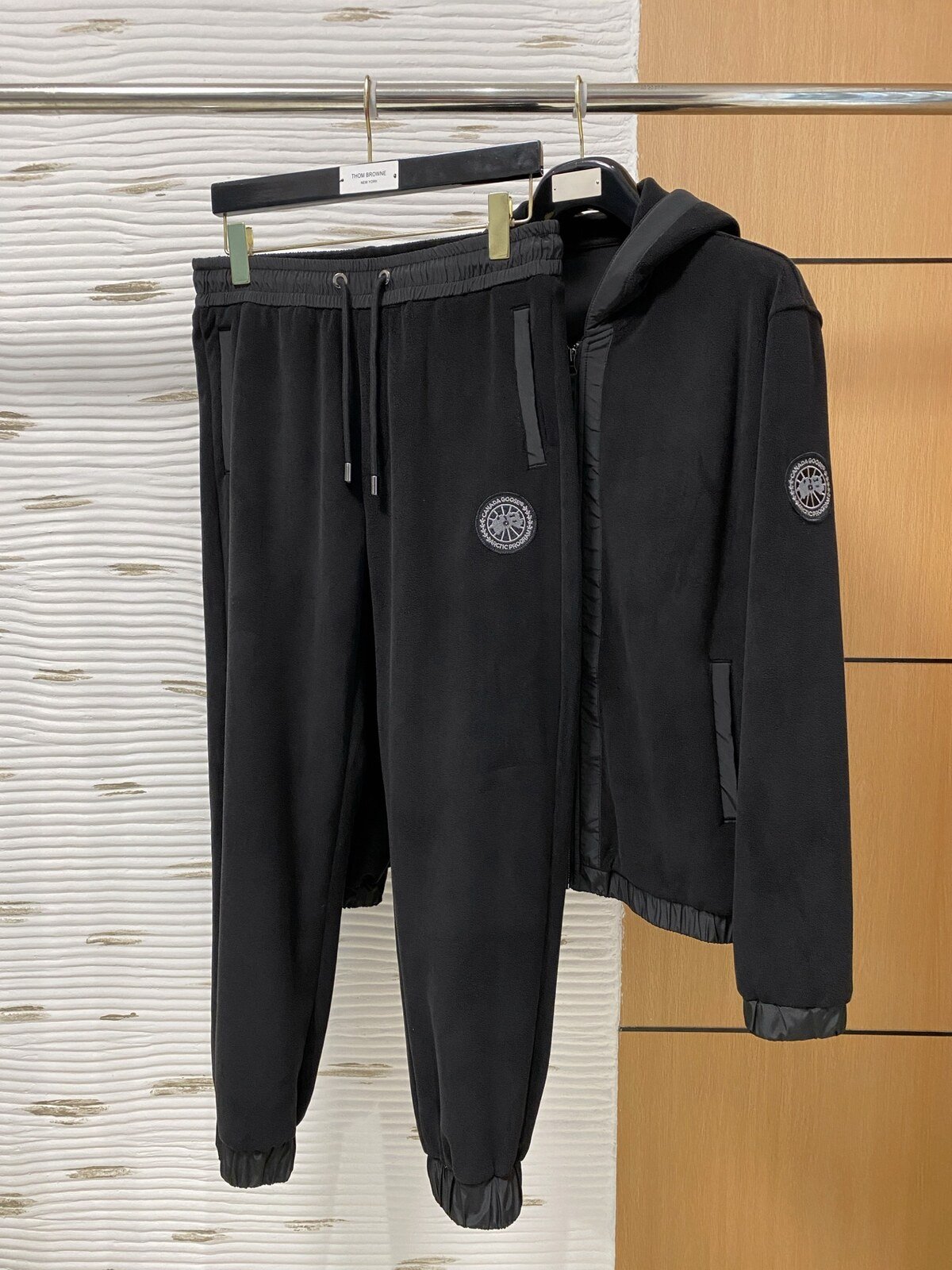 Canada Goose Ensemble jogging Noir et gris