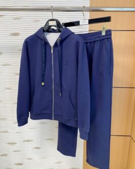 LV Ensemble jogging Bleu, blanc, écru et noir