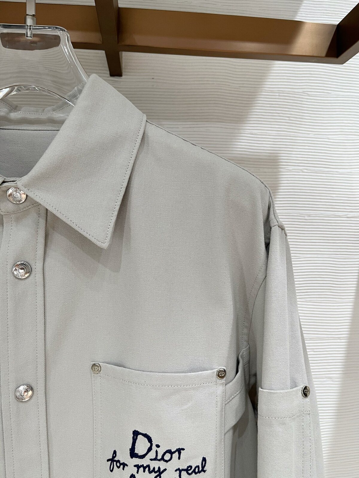 Dior Ensemble chemise et pantalon Blanc