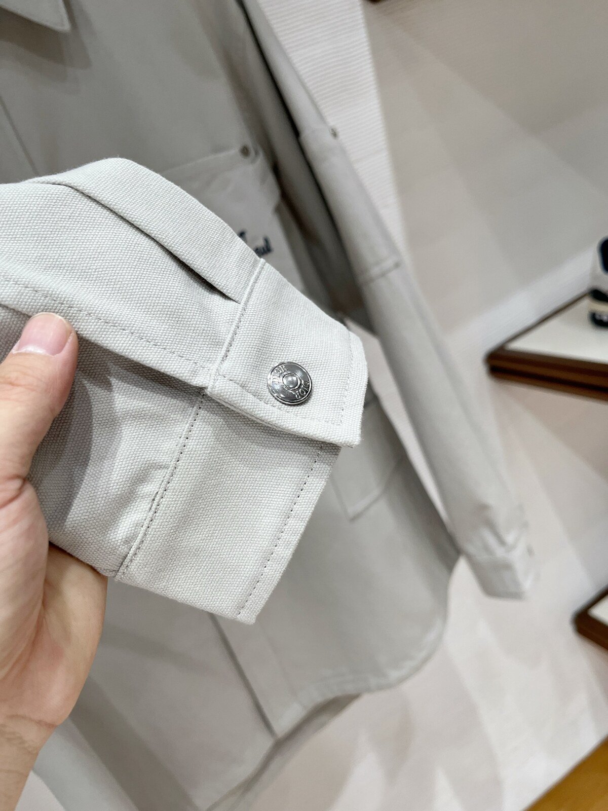 Dior Ensemble chemise et pantalon Blanc