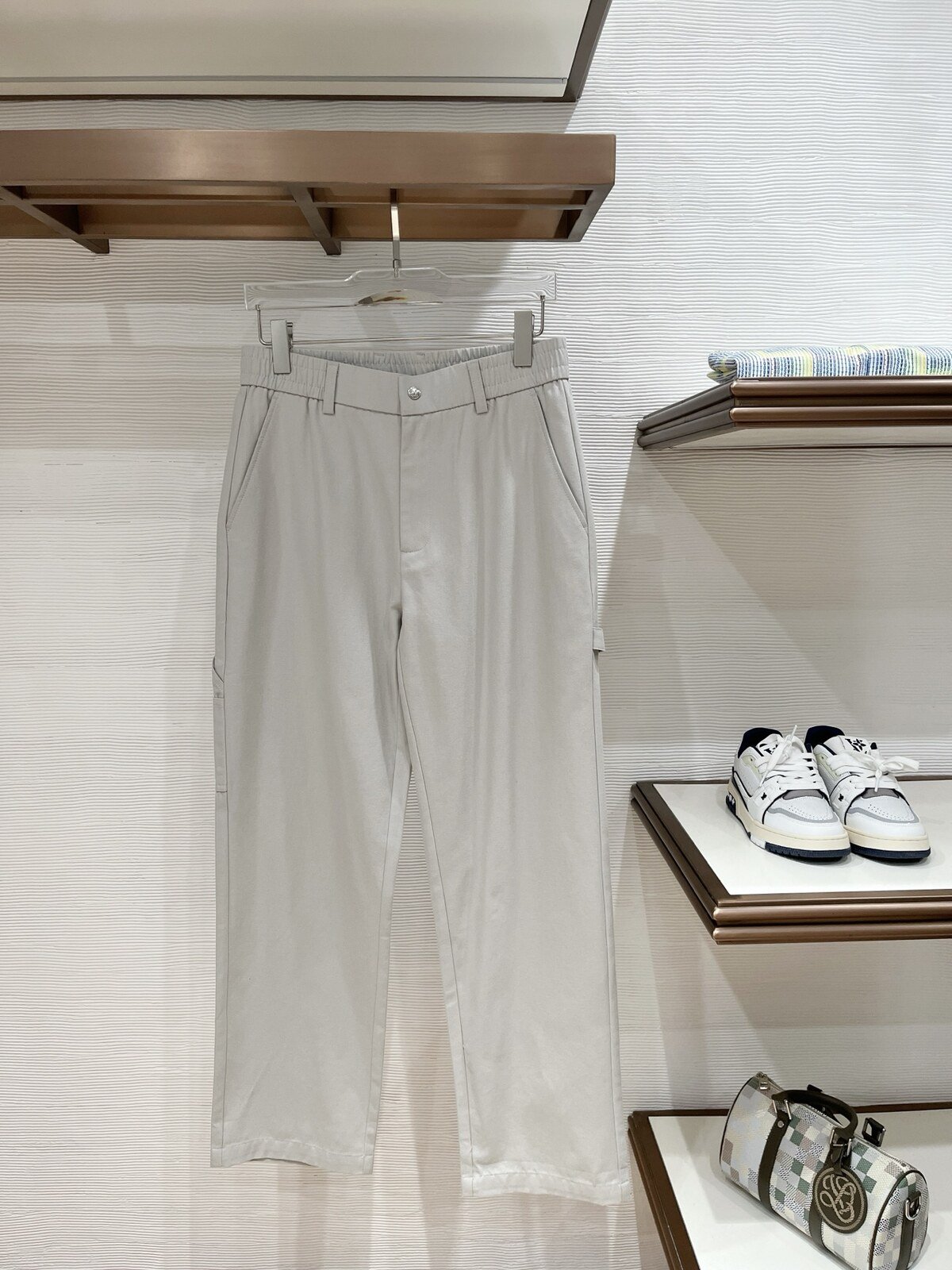 Dior Ensemble chemise et pantalon Blanc
