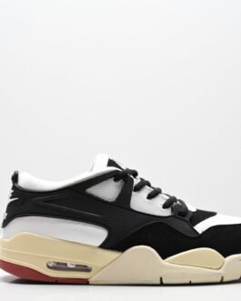 Air Jordan 4 RM noir blanc rouge crème