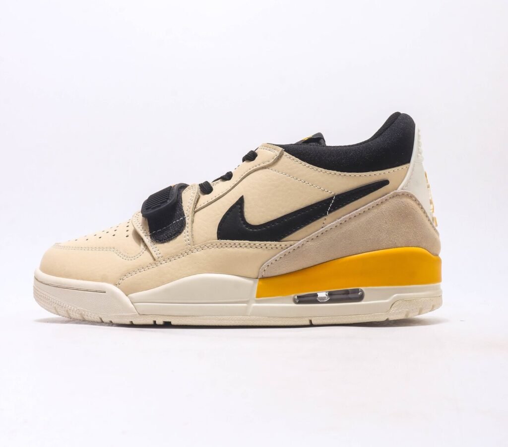 Air Jordan Legacy 312 Low beige jaune noir